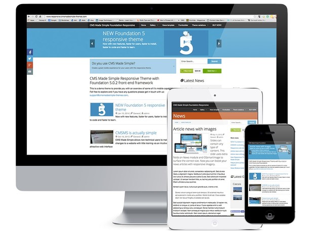 CMSMS Responsive Theme V.2