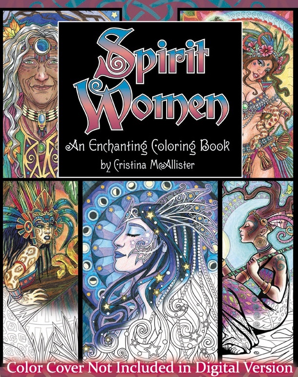 Spirit Women - 30 Print-Your-Own Coloring Pages