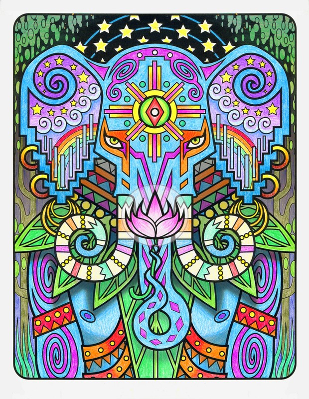 Espiritus Coloring Book, Book 3