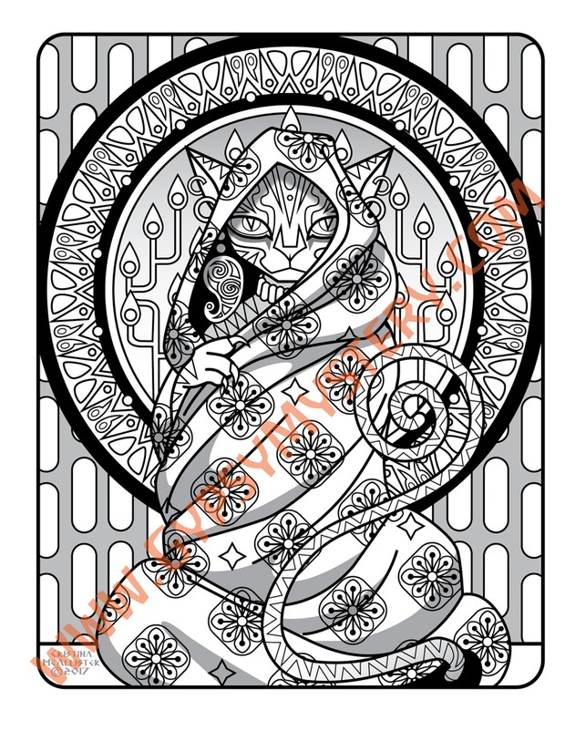 Espiritus Coloring Book, Book 3