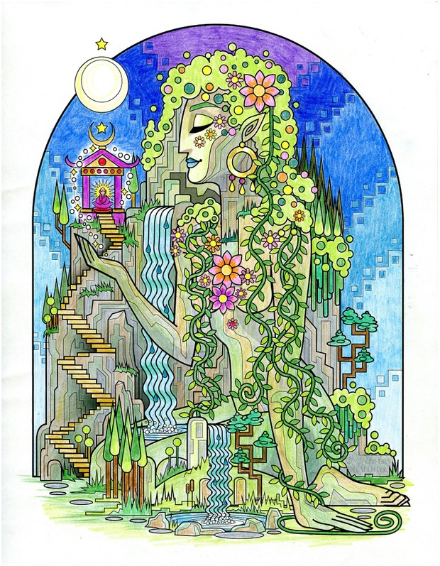 Espiritus Coloring Book, Book 3
