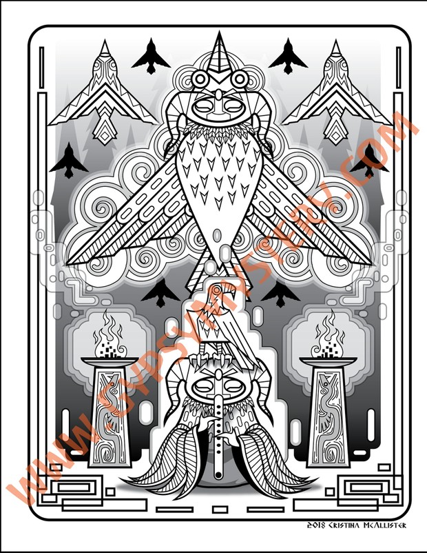 Espiritus Coloring Book, Book 3