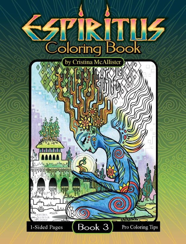 Espiritus Coloring Book, Book 3