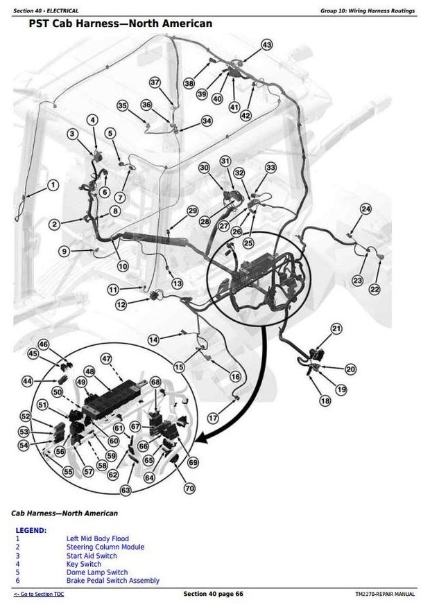John Deere 8130, 8230, 8330, 8430 and 8530 2WD or MFWD Tractors Service Repair Manual (TM2270)