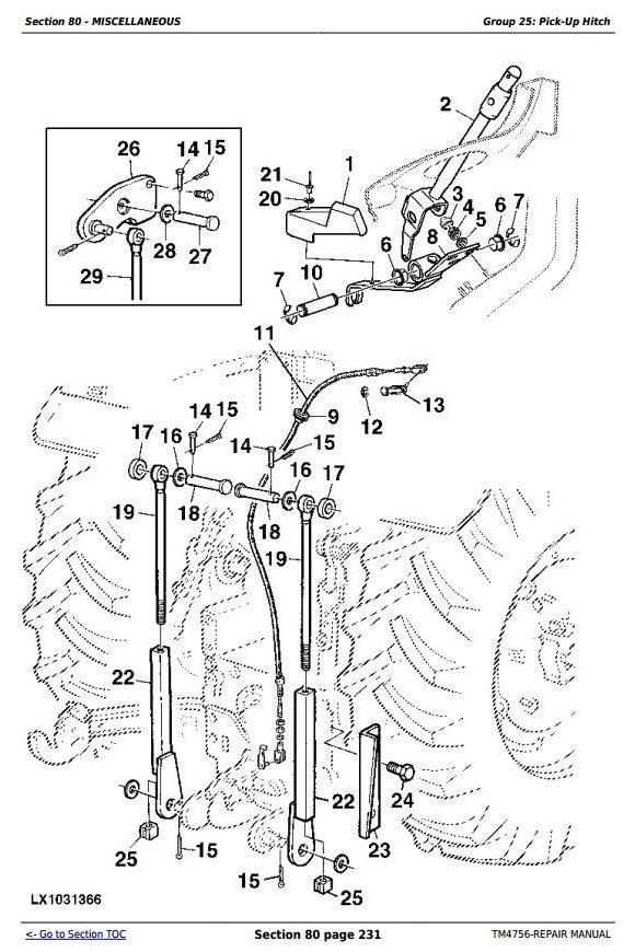 John Deere 6820, 6920 and 6920S Tractors Service Repair Manual (TM4756)
