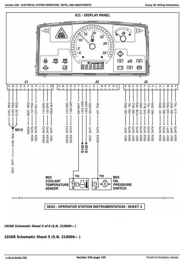 John Deere 1023E & 1026R Worldwide Compact Utility Tractors Technical Manual (TM109719)
