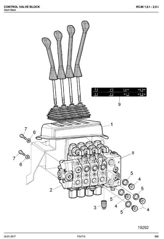 Still Forklift Truck RC40-16, RC40-18, RC40-20: 4041, 4042, 4043, 4044, 4045, 4046 Parts Manual