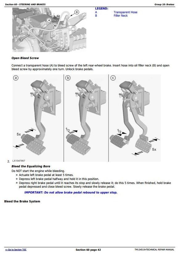 John Deere 5085E, 5090E, 5090EL, 5100E (FT4) North America Tractors Service Repair Manual (TM134519)