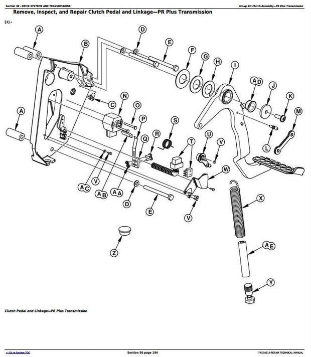John Deere 5085M, 5100M, 5100MH, 5100ML, 5115M, 5115ML (FT4) Tractor Service Repair Manual(TM134319)