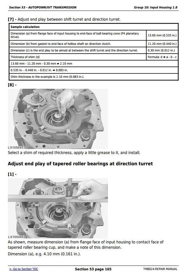 John Deere 6830 & 6930 Premium (European Edition) Tractors Service Repair Manual (TM8024)