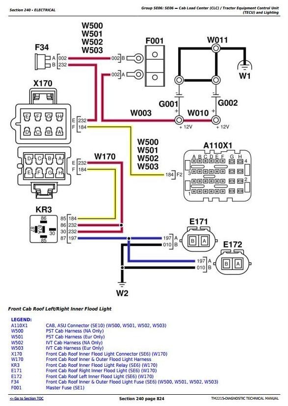 John Deere 8230T, 8330T & 8430T Tracks Tractors Diagnosis and Tests Service Manual (TM2215)