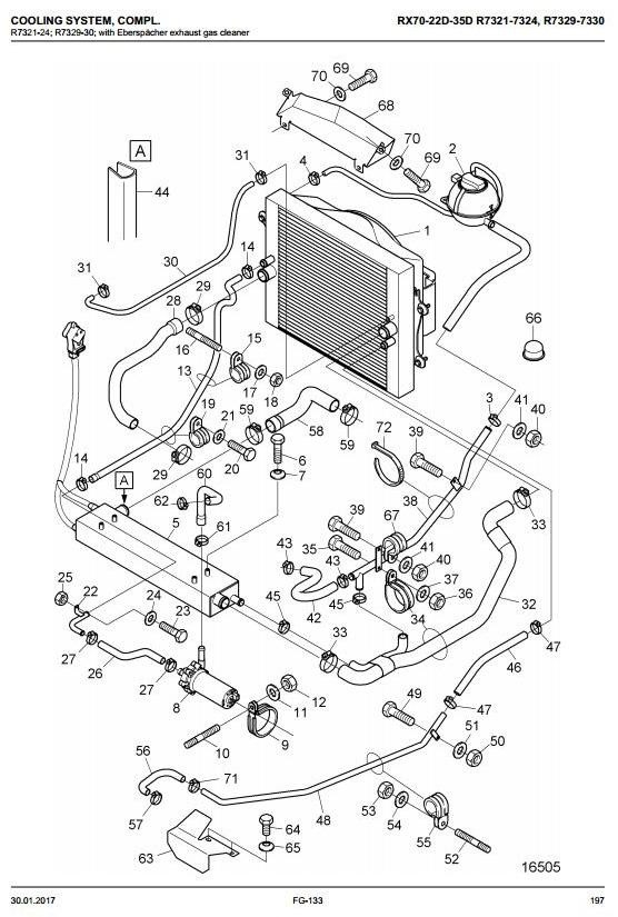 Still Diesel/Hybrid Forklift Truck RX70-22,25,30,35: 7321, 7322, 7323, 7324, 7329, 7330 Parts Manual
