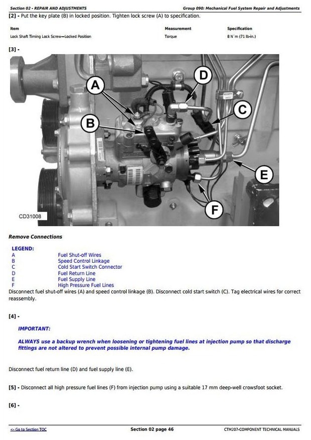 John deere ctm170 manual