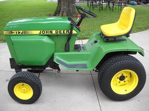 John Deere Hydrostatic Tractor Type 317 Technical Service Manual