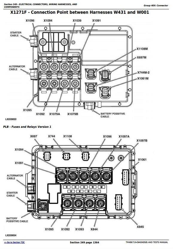 John Deere 6110R,6120R,6130R,6135R,6145R,6155R(H),6175R,6195R,6215R Tractor Diagnosis+Test(TM406719)