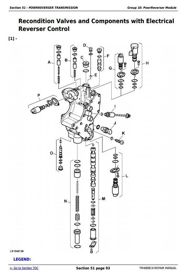 John Deere 6230, 6330, 6430, 7130 & 7230 North American Tractors Service Repair Manual (TM400819)