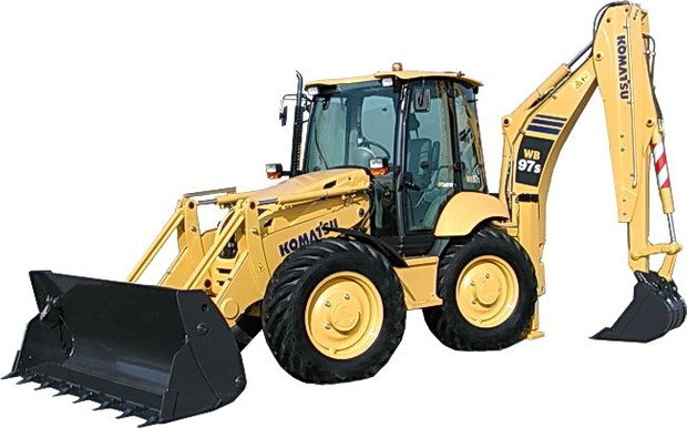 Komatsu Backhoe Loader WB97S-2 sn: 97SF11205 and up Operating and Maintenance Instructions