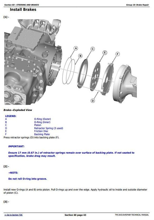 John Deere 5085M, 5100M, 5100MH, 5100ML, 5115M, 5115ML (FT4) Tractor Service Repair Manual(TM134319)