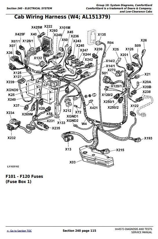 John Deere 6110, 6210, 6310, 6410, 6510 ( , L, S) Tractors Diagnosis, Tests Service Manual (tm4572)