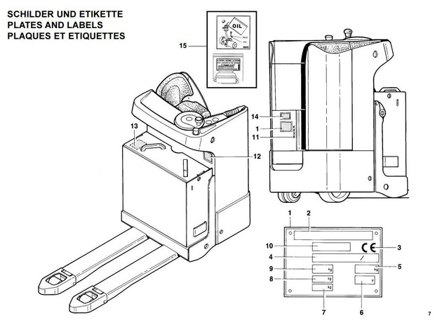 Linde Pallet Truck Type 144: T20S before N 01093 Operating Instructions (User Manual)