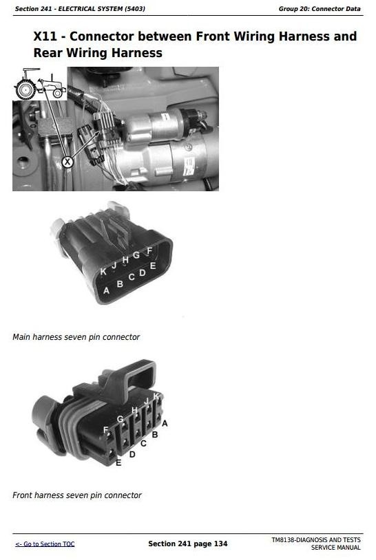 John Deere 5403, 5600, 5603, 5605, 5700, 5705 Tractors Diagnosis and Tests Service Manual (TM8138)