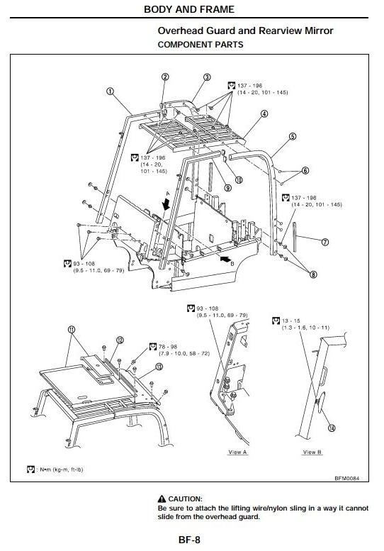 Nissan Electric Lift Truck Type 1Q2: 1Q2L20, 1Q2L25, G1Q2L25, G1Q2L30, G1Q2L30H Service Manual