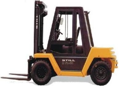 Still Diesel Fork Truck R70-60, R70-70, R70-80: DFG R7087, DFG R7088, DFG R7089 Parts Manual