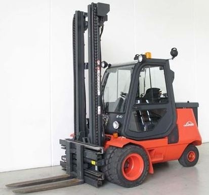 Linde Electric Forklift Truck 337-02 Series: E35P, E40P, E48P Operating and Maintenance Instructions