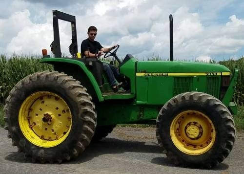 John Deere 7405 Tractor Service Repair Manual (tm6014)