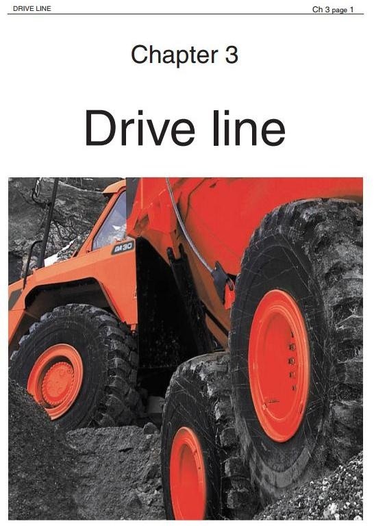 Doosan Articulated Dump Truck DA40 Workshop Service Manual