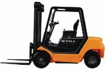 Still Diesel VW Fork Truck Type R70-20, R70-25, R70-30: DFG R7032, R7033, R7034 Parts Manual