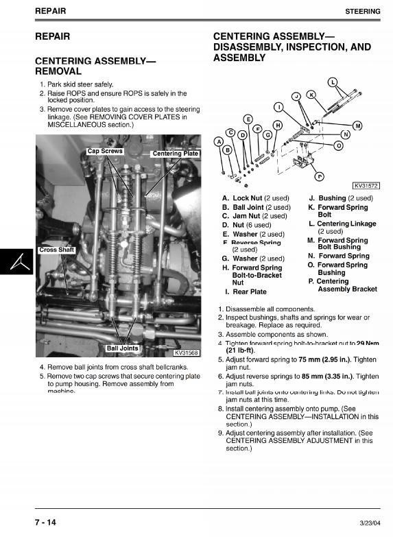 John Deere Skid Steer Loader 280 Workshop Service Repair Manual