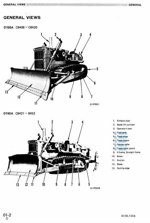 Komatsu Crawler Dozers D375A-6 60001 and up Workshop Service Manual