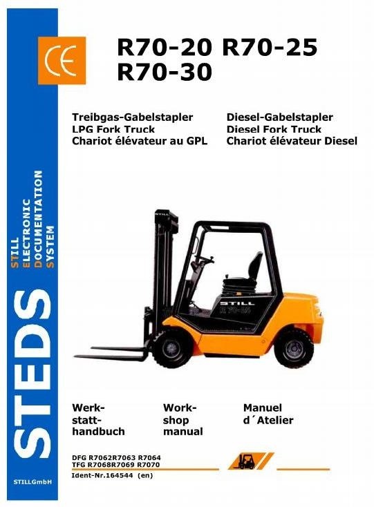 Still Fork Truck R70-20, R70-25, R70-30 Series: R7062-R7064; R7068-R7070 Workshop Manual