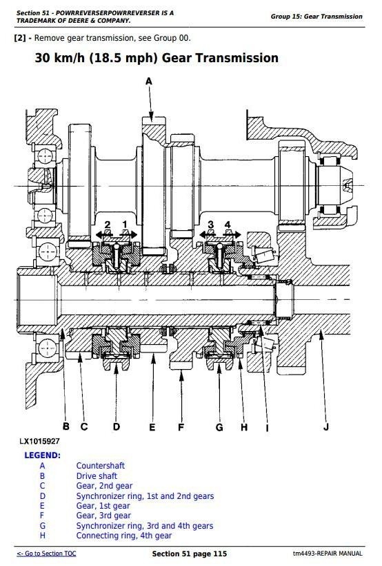 John Deere 6100, 6200, 6300, 6400, 6506, 6600, SE6100, SE6200, SE6300 Tractor Repair Manual (tm4493)