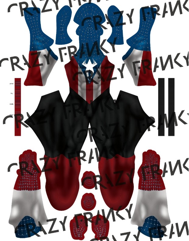 Captain Spider V3 pattern