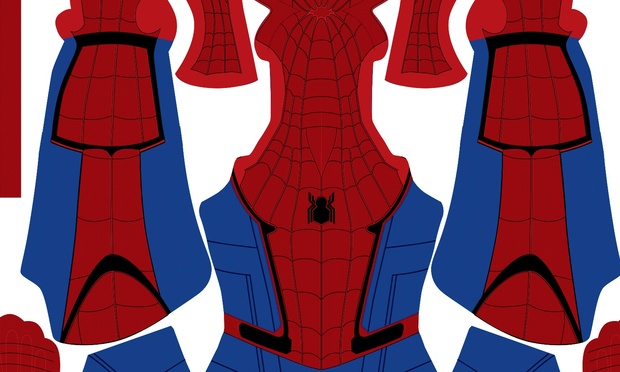 (FREE) Civil War Spider-Man (brighter version)
