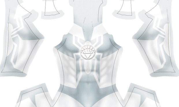 (CUSTOM) White Lantern Spidey pattern