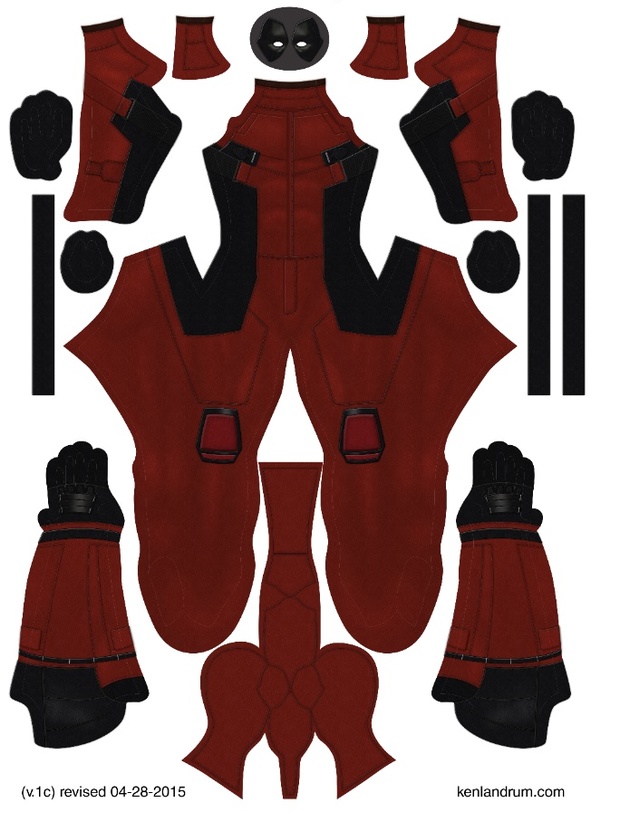 Deadpool Movie pattern by Ken Landrum ( V.1c)