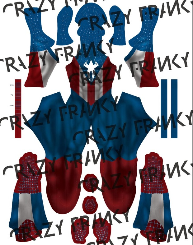 Captain Spider V1 pattern