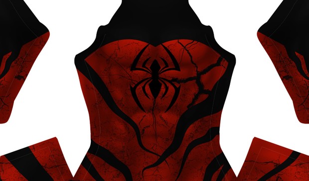 Symbiote Kaine pattern