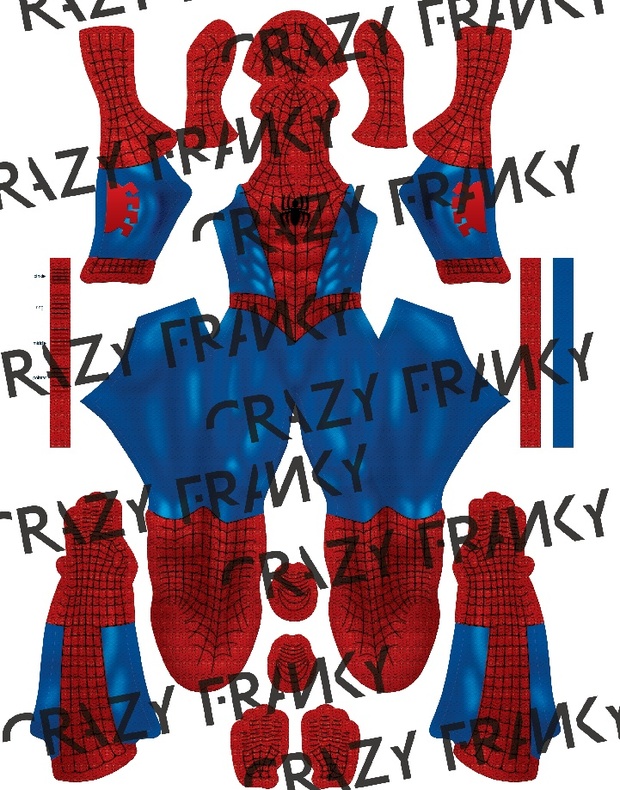 Classic Spider-Man pattern