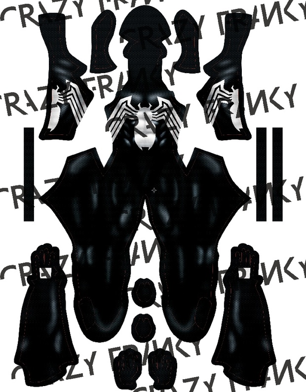 BLACK SYMBIOTE V2 pattern