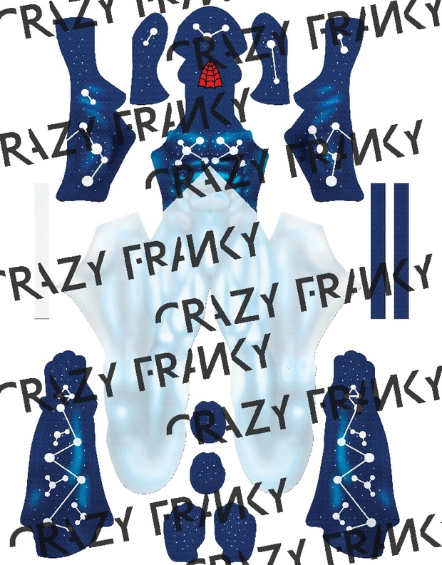 Cosmic Spider-Man V2 (Blue) pattern