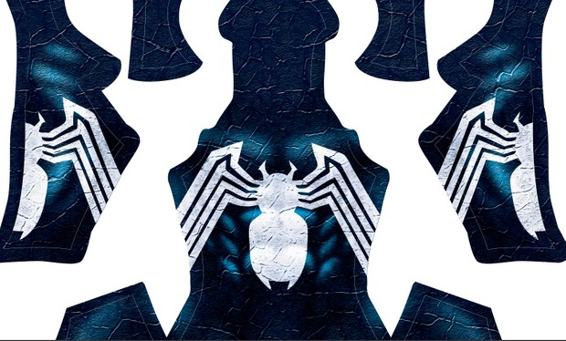 BLACK SYMBIOTE V3 pattern (Blueish)
