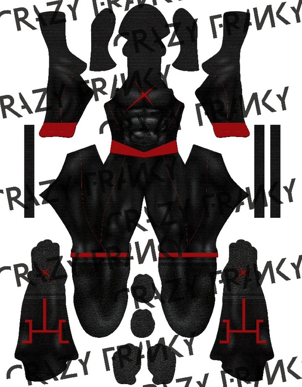 (CUSTOM) RED X (v2) pattern