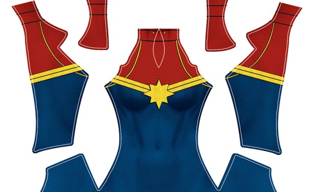 Captain Marvel pattern