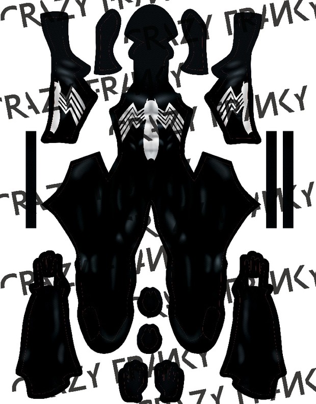 (CUSTOM) Black Symbiote pattern