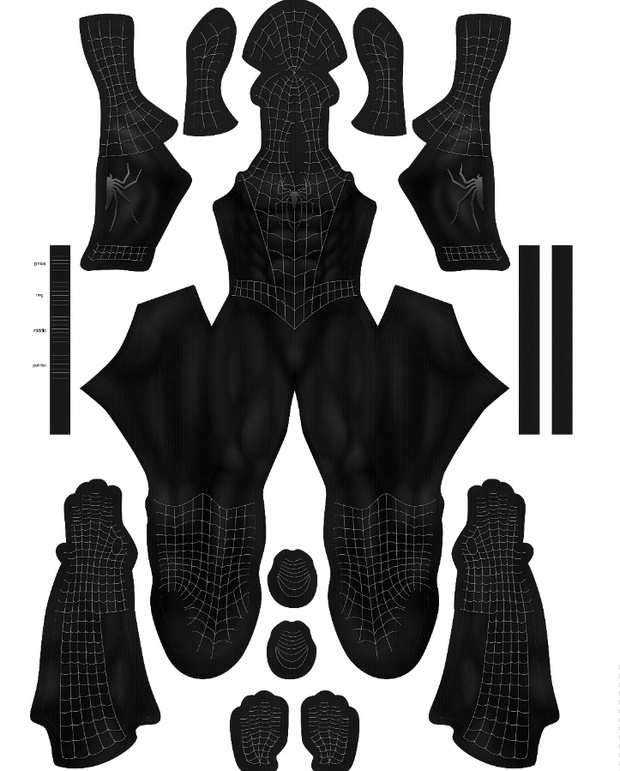 RAIMI Black suit pattern