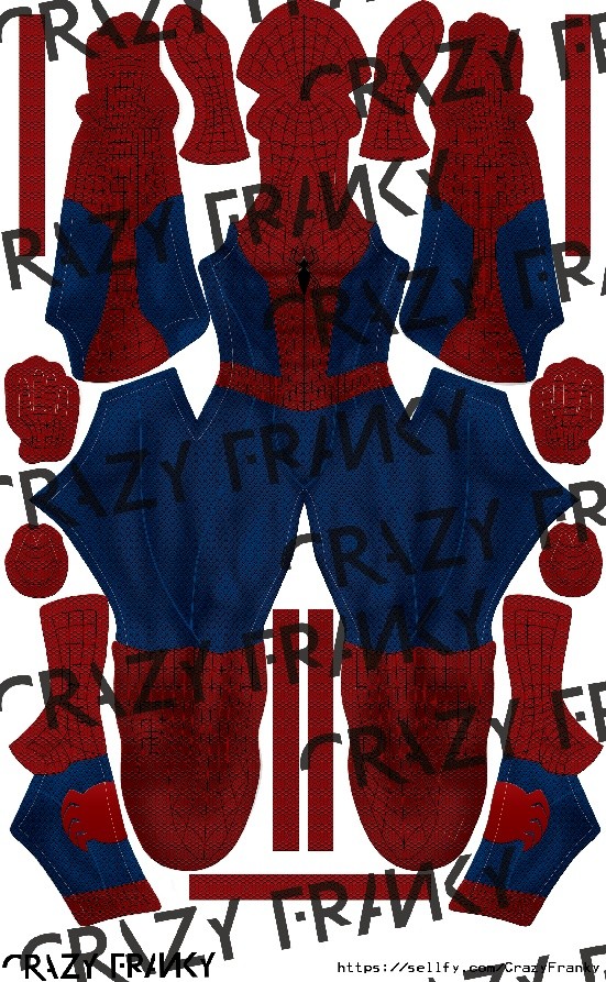 Comic TASM 2 pattern